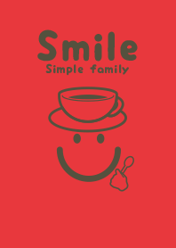 Smile & Teatime Signal red