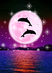 Lucky Strawberry Moon double dolphins 16
