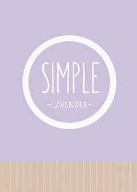 SIMPLE -Lavender Purple-