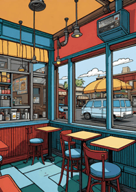 Cozy Coffee shop 49DF31