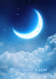 願いが叶う✨幻想的な月と夜空