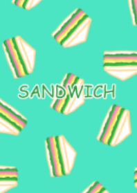 かわいいサンドイッチ