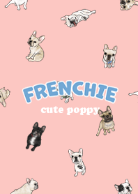 frenchie7 - light coral .jp
