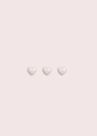 Chubby Hearts. pink white.