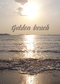 The golden sea that attracts good luck.