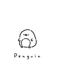 Penguin | white black.