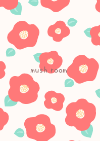 北欧ツバキ（赤）　mush