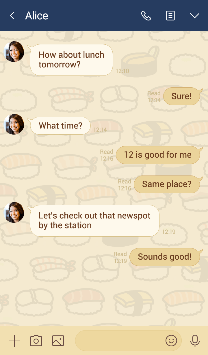 *壽司* Hey! Sushi [simple sushi theme]
