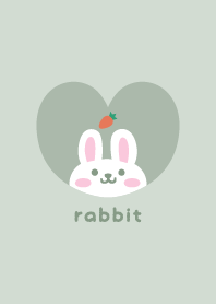 Rabbits3 carrot - green