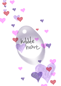 bubble heart 007