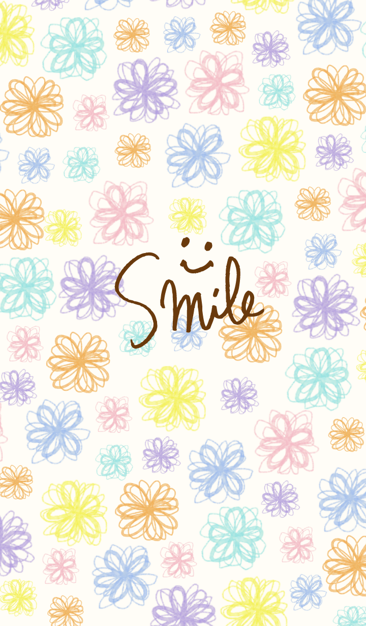Watercolor floral smile-16-