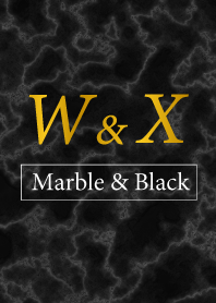 W&X-Marble&Black-Initial