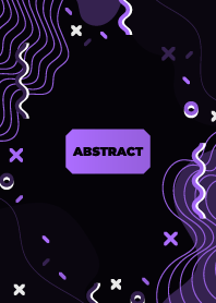 Abstract Complex Medium Purple Black