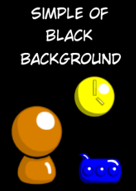 Simple of black background