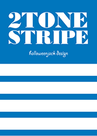 大人の 2 TONE STRIPE - SkyBlue