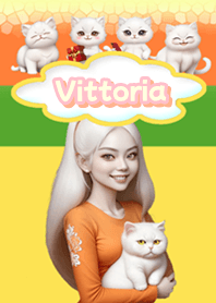 Vittoria and her cat GYO02