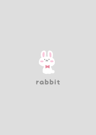 Rabbits2 Ribbon [gray]
