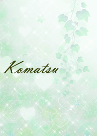 No.382 Komatsu Heart Beautiful Green