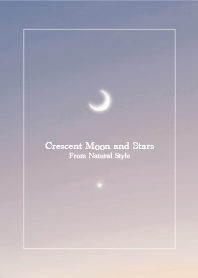 Crescent Moon and Star22/Natural Style