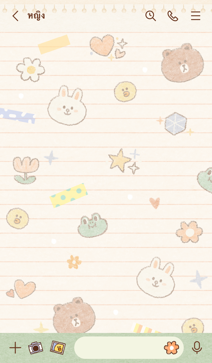 LINE FRIENDS DOODLE รูปที่ 2