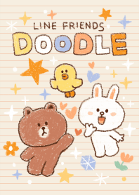LINE FRIENDS DOODLE