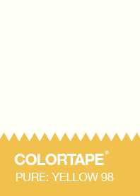 COLORTAPE II PURE-COLOR YELLOW NO.98
