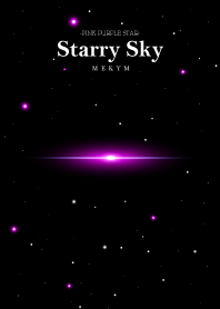 Starry Sky -PINK PURPLE STAR-