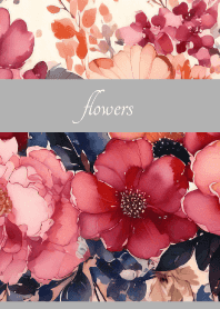 Fragrant Flowers on white