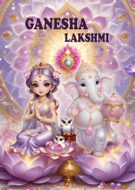 พระพิฆเนศ พระแม่ลักษมี:สมหวังมั่งมี