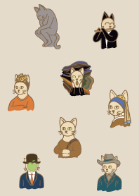 Famous Paintings Cats.2