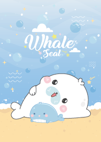 Whale Seal Undersea Lovely