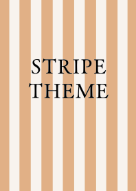 STRIPE THEMEj-LIGHT BROWN