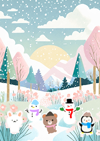 Kawaii scandinavian style(Winter-717)
