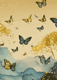 yellow 蝶の世界