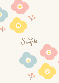 Cute flowers Nordic4 from Japan