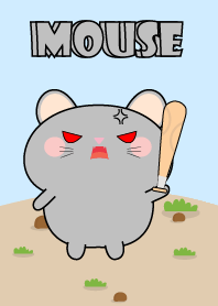 Emotions Cute Grey Mouse Theme