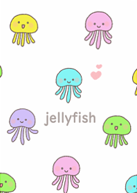 Colorful and cute jellyfish4
