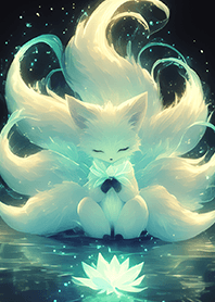 ⭐️碧水蓮華九尾狐王❤️