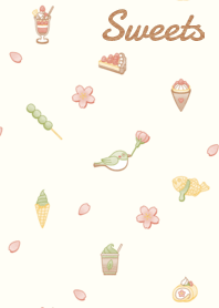Sweets 003-2 (spring/Brown/White)