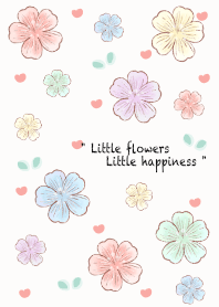 Colorful pastel flowers 16
