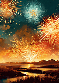 Beautiful Fireworks Theme#385