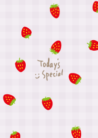 Red strawberry random25 from Japan