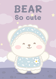หมีครีมน่ารัก!