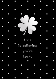 Good Luck Four Leaf Lucky Grass_silver01