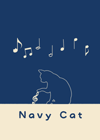 ネイビーキャット♪