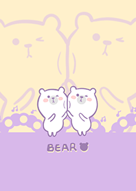 Dancing Bear-Pale Yellow (Pu2)