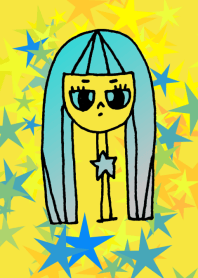 neck lady star shower Y 5