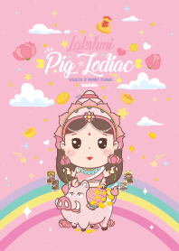 Lakshmi & Pig Zodiac _ Wealth