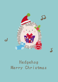 Super popular Christmas hedgehog