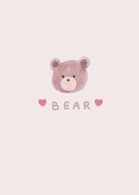 Watercolor cute bear.2.